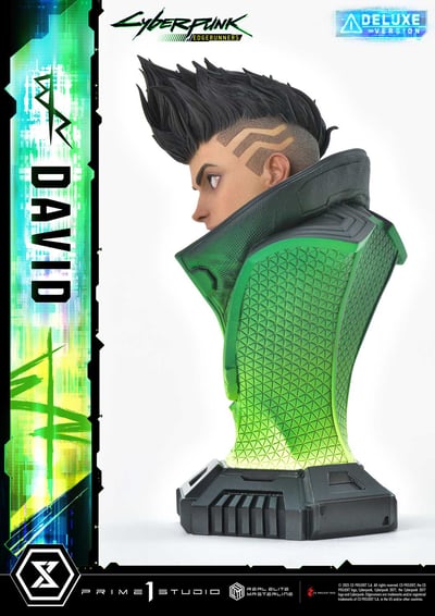 【正版授權】Prime 1 Studio-賽博龐克：邊緣行者 雕像 Real Elite Masterline系列 大衛19