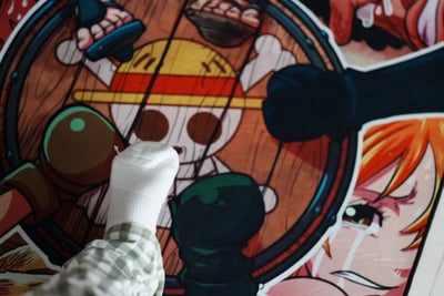 【週邊】千鳥社-海賊王東海五人組地毯9