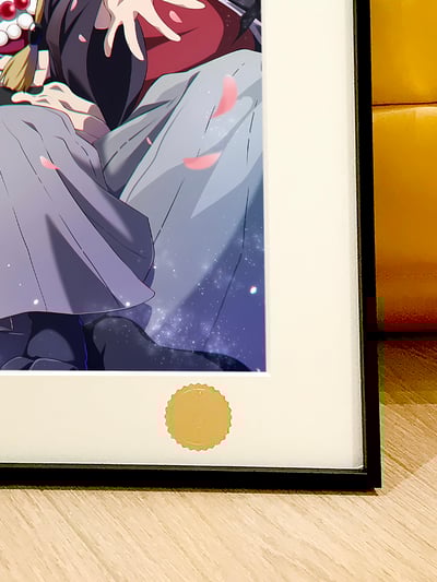 【週邊】星空工作室－鬼滅之刃 童磨 裝飾畫5