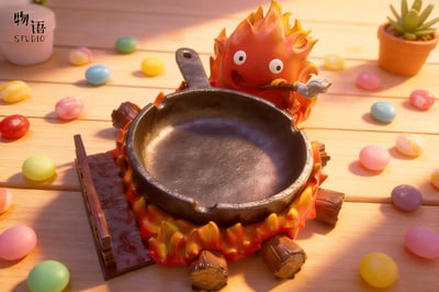 【宮崎駿】物語工作室－卡西法 煙灰缸1