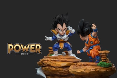 【七龍珠】Power studio-週年貝吉塔&悟空起手式2