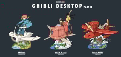 【宮崎駿】CHIKARA STUDIO－吉卜力桌面系列－風之谷 娜烏西卡6