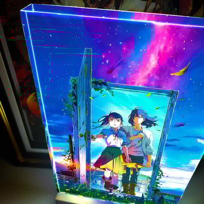 【週邊】阿喵畫社-鈴芽之旅發光特效磚2