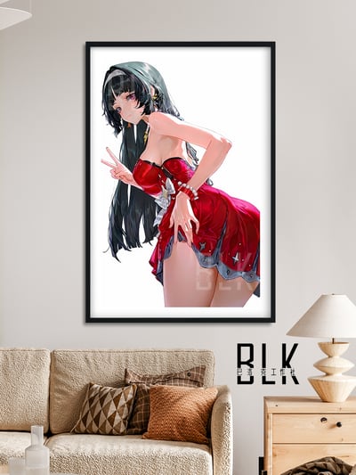 【週邊】巴洛克－ 絕區零 回眸耀嘉音 裝飾畫＆冰箱貼4