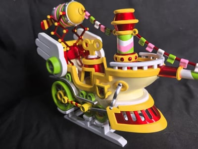 【楓之谷】藍蝸牛工作室-冒險島世界同比例系列 第二十五彈 玩具城飛船4