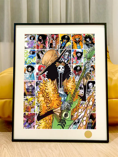 【週邊】星空工作室－海賊王 成長之路 布魯克 裝飾畫1