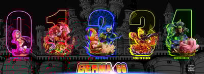 【海賊王】YZ工作室-傑爾瑪變身系列 最終彈 赤紅電火 文斯莫克·伊治4