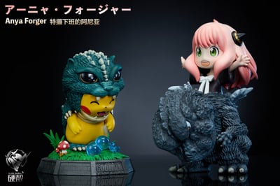 【哥吉拉】硬殼工作室-變皮cos大怪獸系列 亂入劇組下班的阿尼亞11