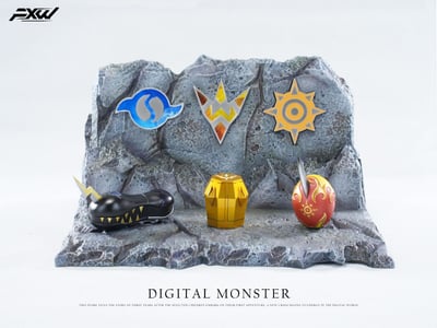 【數碼寶貝】FXW-數碼系列 第四彈 金甲龍獸5