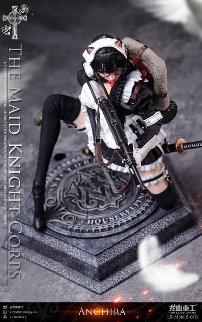【正版授權】龍山重工－LS-Meid.S-01 女僕騎士團 狙擊手米蘇＆擲彈兵安琪拉17