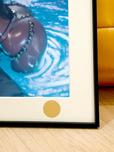 【週邊】星空工作室－最終幻想VII 泳池蒂法 裝飾畫5