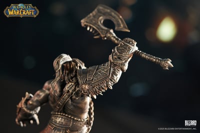 【正版授權】Blizzard-魔獸世界 格羅瑪什地獄咆哮銅色典藏雕像12