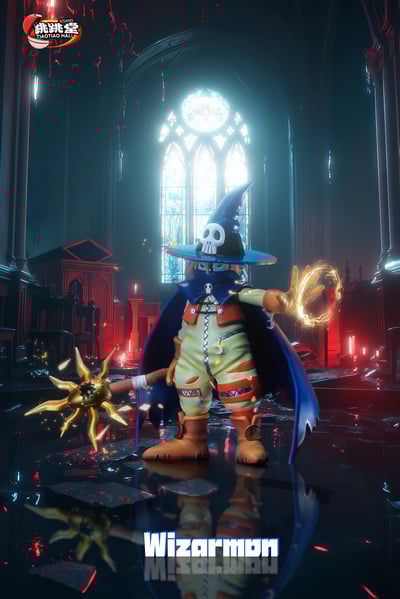 【數碼寶貝】跳跳堂-數碼寶貝至臻補全系列 巫師獸&迪路獸4