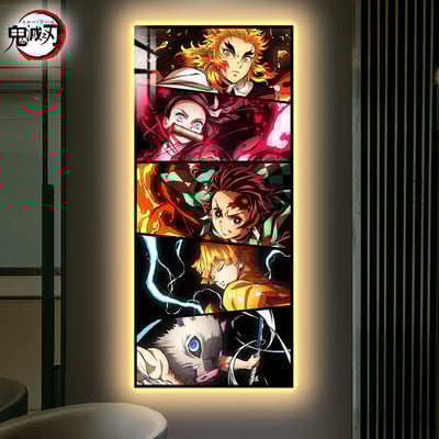 【週邊】阿喵畫社－鬼滅之刃 燈帶畫3