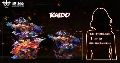 【海賊王】模還原-人形凱多6