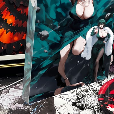 【週邊】阿喵畫社-地獄吹雪透明卡磚3