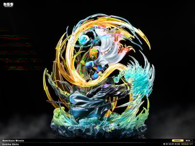 【火影忍者】白噪音工作室-飛雷神二段 波風水門VS帶土1