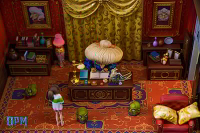 【宮崎駿】OPM-Studio-宮崎駿桌面場景系列 006 千與千尋 湯婆婆的房間8