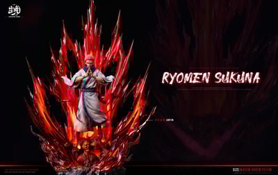 【咒術迴戰】塵境工作室-ss收藏級雕像系列 粉毛邪笑男2