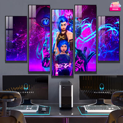 【週邊】阿喵畫社-金克斯爆爆異型套組4