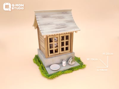 【夏目友人帳】Q-MON Studio-初見·招財貓咪老師4