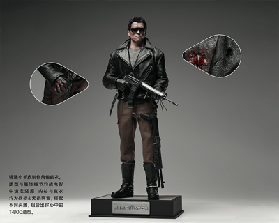 【正版授權】INART－終結者 T-800 收藏級可動人偶18