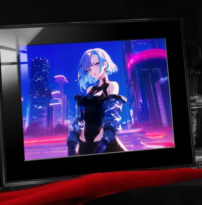 【週邊】阿喵畫社-賽博邊緣行者 路西2