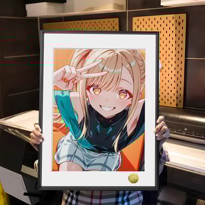 【週邊】皇呱工作室－超時空輝耀姬 活力少女輝夜 裝飾畫1