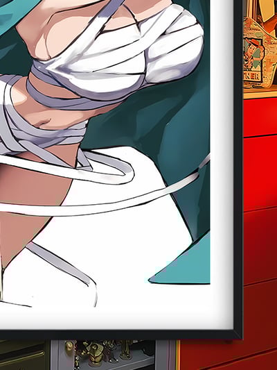 【週邊】巴洛克－海賊王 蕾貝卡 裝飾畫&冰箱貼3