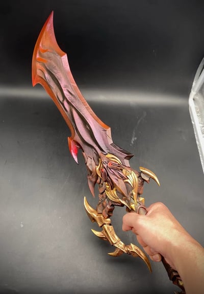 【我獨自升級】魔風 x 漫奇－惡魔王的短劍6