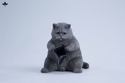 【正版授權】JXK－錢包空空貓16