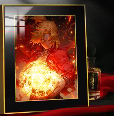 【週邊】阿喵畫社-緋紅 鋼之鍊金術師 愛德華3