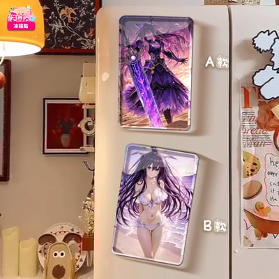 【週邊】阿喵畫社－夜刀神十香 雙聯裝飾畫4