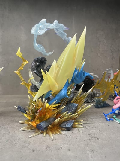 【寶可夢】呆呆工作室-落雷獸 雷電獸 超級雷電獸 進化組4