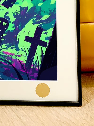 【週邊】星空工作室－寶可夢 幽靈耿鬼 裝飾畫5