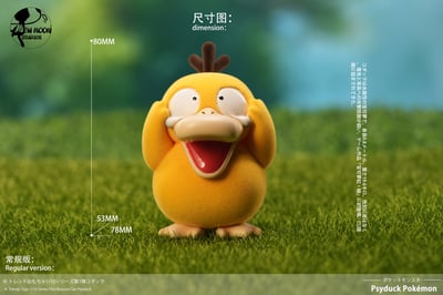 【寶可夢】Mew Moon-受驚可達鴨9