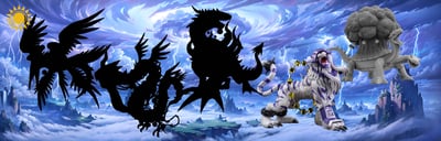 【數碼寶貝】太陽模玩-數碼寶貝四聖獸系列 第一彈 白虎獸4