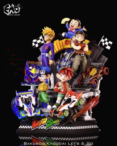 【爆走兄弟】Emo-童年殺畢業雕像系列 第二彈 開始冠軍的旅程8