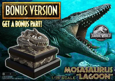 【正版授權】Prime 1 Statue-侏羅紀世界 滄龍 潟湖16