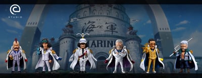 【海賊王】C-STUDIO -海軍系列 海軍英雄 卡普3