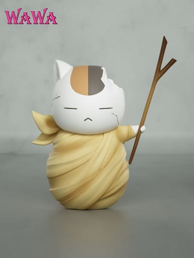 【夏目友人帳】WAWA studio-夏目友人帳系列 迷你貓咪老師 迷你娘口三三5