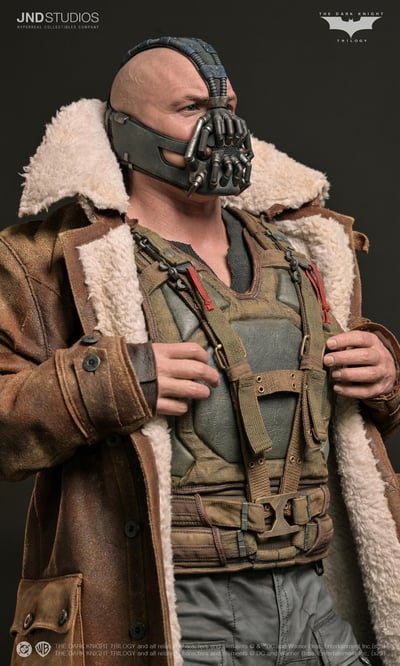 【正版授權】JND St​​udios-蝙蝠俠 黑闇騎士系列 貝恩 雕像 HMS-02419