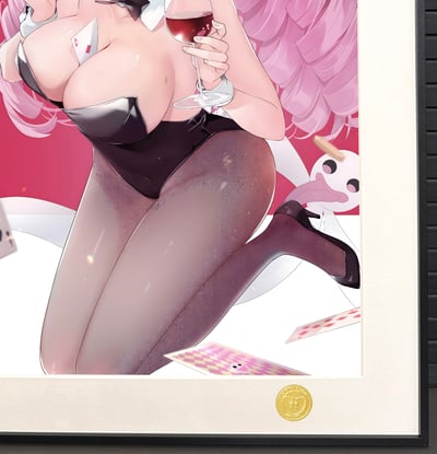 【週邊】H2工作室-兔女郎佩羅娜 海賊王幽靈公主鷹眼索隆動漫二次元裝飾畫4