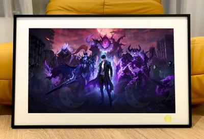 【週邊】星空工作室－我獨自升級 裝飾畫2