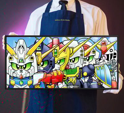 【週邊】千鳥社－萌鋼之魂 裝飾畫1