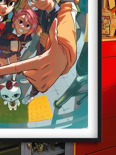 【週邊】巴洛克－膽大黨全員 裝飾畫 & 冰箱貼3