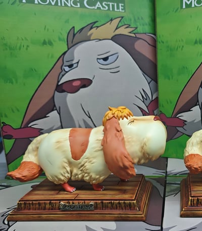 【宮崎駿】龍喵-哈爾的移動城堡茵恩犬（海外現貨）2