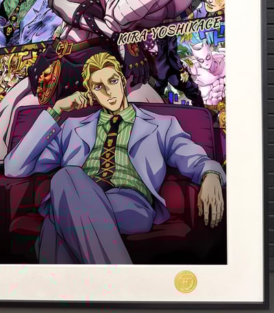 【週邊】H2工作室－JOJO的奇妙冒險 不滅鑽石 吉良吉影 裝飾畫4