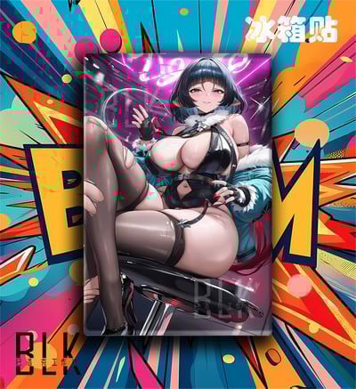 【週邊】巴洛克－絕區零 簡杜 裝飾畫&冰箱貼5