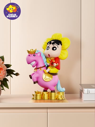 【蠟筆小新】GULU PLANET studio－馬上暴富 馬上有錢花1